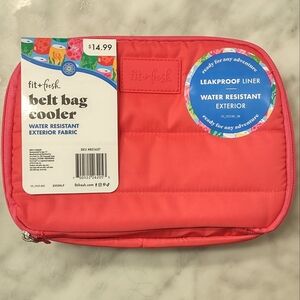 NWT Fit & Fresh Jada Belt Bag Cooler Hot Pink